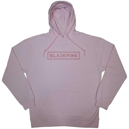 BlackPink - Sweat Ă Capuche - Adulte (L) (Rose Clair)