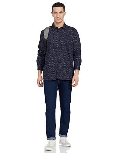 Image of Parx Men's Solid Slim Fit Shirt