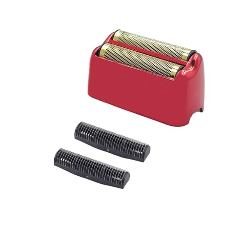 Compatible with BaByliss Pro FX3 Foil Shaver Replacement Head, Pro Shaver Rplacement Foil Red Compatible with BaBylisspro FX3 Professional High Speed Foil Shaver Top, FXX3RF Blade Parts with 2 Cutters