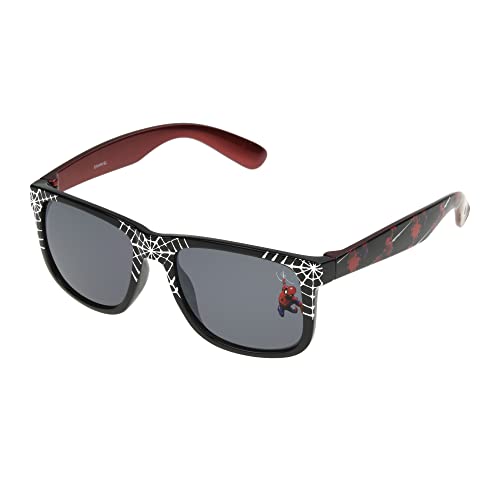 Marvel Boys Spider-Man Kids 2 Wayshape Sunglasses, Black, 492