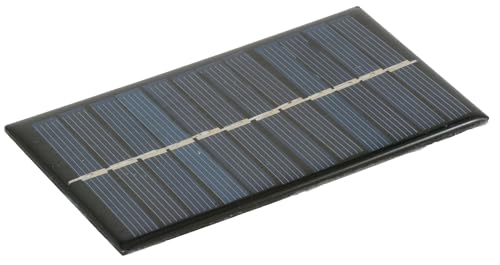 Jameco ValuePro Mini módulo de panel solar para cargadores de batería de teléfono celular, 6 V, 160 mA, 110 x 60 mm