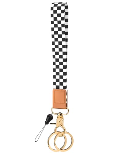 Image of Wristlet Keychain for Women and Men, Key Chain Holder, Wrist Lanyard for Keys