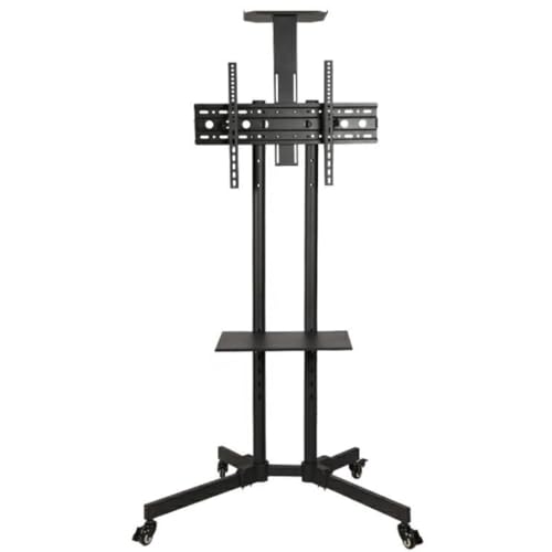 Soporte Universal para TV con Ruedas y Estante Ajustable miniatura 1