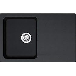 Fregadero Escurridor Derecha Franke OID 611-18 114.0286.447 Orion 611-78 Tectonite 447-Fregadero empotrable, Cromo, 350 x 430 x 180 mm