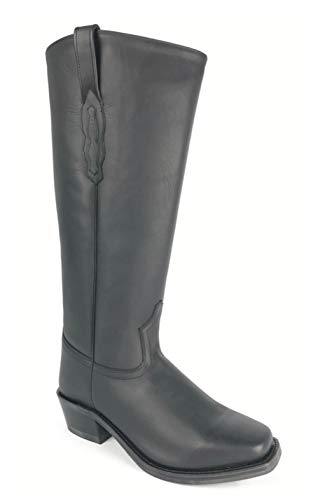 Stagemaster Shooter Boot (Old West Historical reenactment) - Black