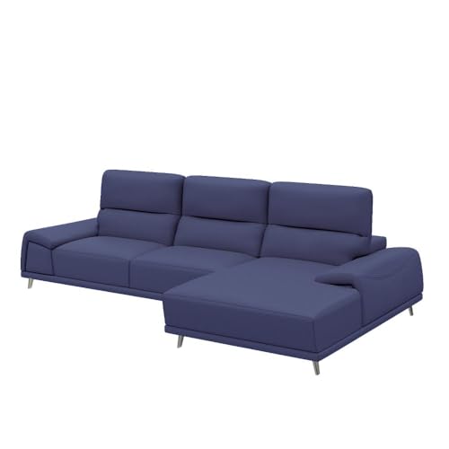 Image of Wakefit SUVA L Shape Sofa Set (3 Seater + Right Aligned Chaise)