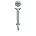 (800) 1/4-20 x 3-1/2 Phillips Flat Head Reamer With Wings Exterior W.A.R. Coated Steel Self Drilling / Tapping TEK Screw #137879