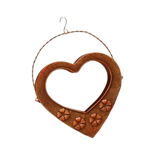 Zeizafa Elegante Soporte Colgante para Plantas Macetas con Forma De Corazón Resistente a La Intemperie para Decoración Interior Y Exterior Maceta para Uso Doméstico