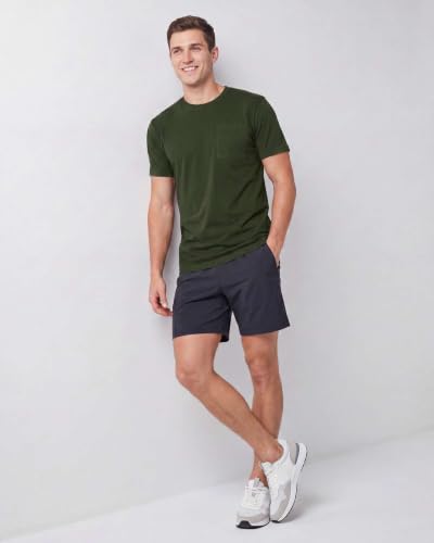 Image of Real Essentials 3 Pack: Mens Casual Long & Short Sleeve Cotton Henley Lightweight Button T-Shirt, Long Sleeve - Set