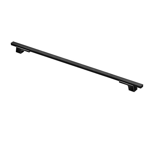 Image of Plantex Cabinet Handle /450mm Handle for Cabinet /Door Pull-Push Handle for Home /Office /Hotel - Pack of 1 (Black)