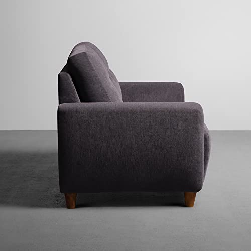 Image of Sleepyhead Yolo Designed by Duroflex - 2 Seater Sofa |Premium Fabric, Plush 3 Layer Cushioning |Modern Buttonless Tufted & Anti-Sag Comfort |Stylish & Durable |3 Years Warranty - Sesame Grey