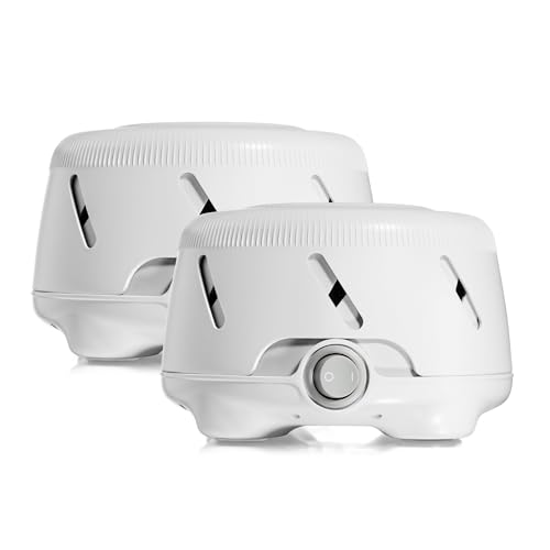 Yogasleep Dohm Uno Sound Machine 2 Pack (White) - Fan-Based White...
