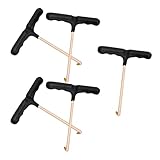 Tendeurs de lacets : notre tendeur de lacets est doté d'une poignée avec des rainures pour les doigts, ce qui lui confère une conception ergonomique très facile à prendre en main. convient également aux lacets de patins de hockey sur glace