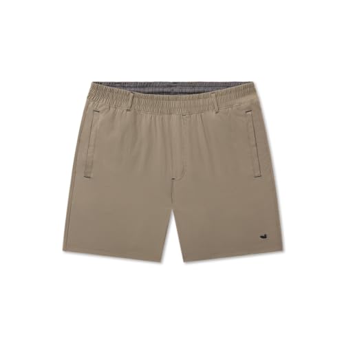 Southern Marsh Billfish Lined Performance Shorts - 7in., Burnt Taupe, Large