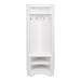 Prepac Corner Hall Tree, White