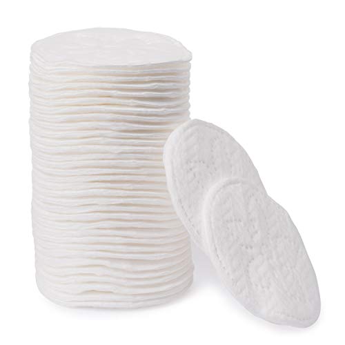 Premium 100% Cotton Rounds (100 Count) - Soft and Gentle Makeup Remover and Cleansing Pads for Face, Nail, and Personal Care - Absorbent, Textured, Lint-Free, and Hypoallergenic