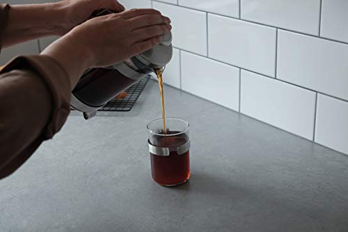 Barista & Co-Cornice in metallo, tazze in acciaio