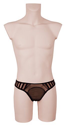 Rio String para hombre Svenjoyment en color negro talla M de microfibra suave