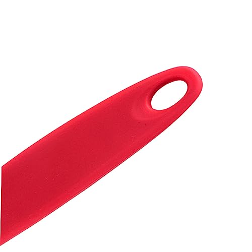 NOLITOY Non-Stick Resistant Silicone Pot Brush Dish Scrubber for Grip Handle Anti-Slip Reachable Design Space-Saving Hanging Hole Dishwashing Tool Random