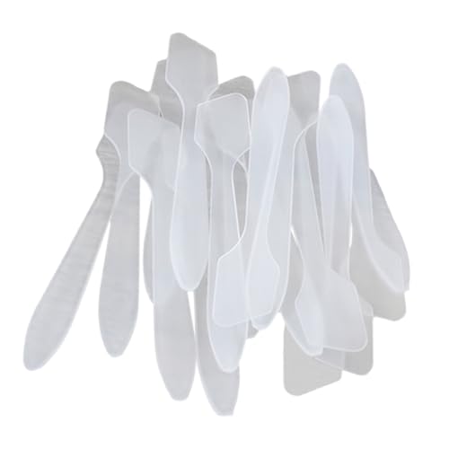 Healeved Facial Mask Spoon 150pcs Plastic Makeup Spatula Beauty Tool Cosmetic Scoop for Diy Mask
