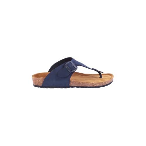 Image of Mochi Men's Leather Thong Sandal with Cork Footbed