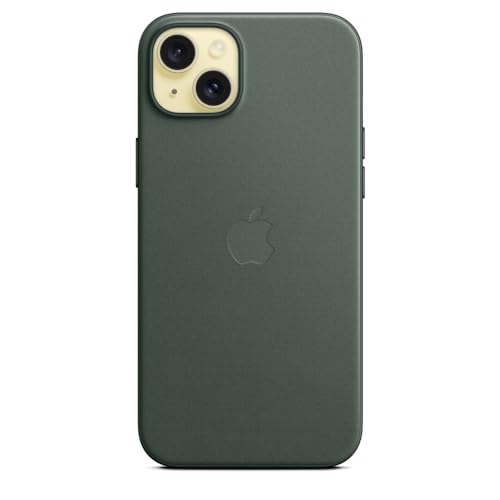 Apple iPhone 15 Plus FineWoven Case with MagSafe - Evergreen - MT4F3ZM/A - image 3