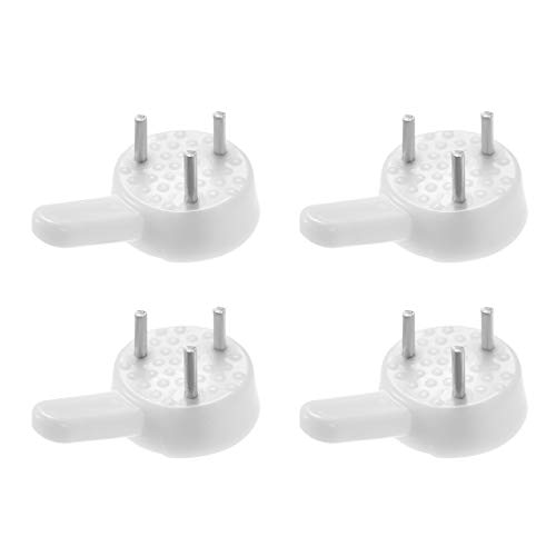 Image of uxcell 6lbs Hardwall Hanger for Hardware, Fasteners Hooks Wall Mount Non-Mark Hook Picture Photo Frame Hangers, 200 Pcs
