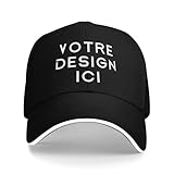 casquette personnalisable – Créez le vôtre – Il vous suffit de choisir et de télécharger votre photo, image et texte préférés, et vous pourrez facilement obtenir une Casquette unique et magnifique.