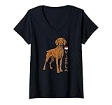 Photo Gallery donna vizsla dog lover - bandiera ungherese doggo vizsla mom dad maglietta con collo a v Photo Gallery donna vizsla dog lover - bandiera ungherese doggo vizsla mom dad maglietta con collo a v