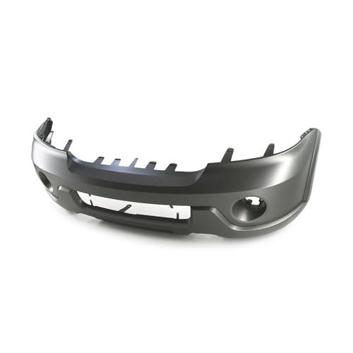 Image of Compatible with Lincoln Navigator 2003-2004 Front Bumper Cover | Primed, With Fog Light Holes, Without Parking Sensor Holes, Ready to Paint, OEM 2L7Z17D957EAA, FO1000525