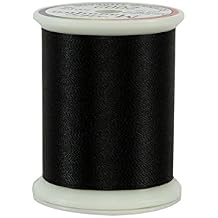 Superior Threads Magnifico 2-Ply 40 Weight Trilobal Polyester Sewing Thread Spool - 500 Yards #2002 Blackout