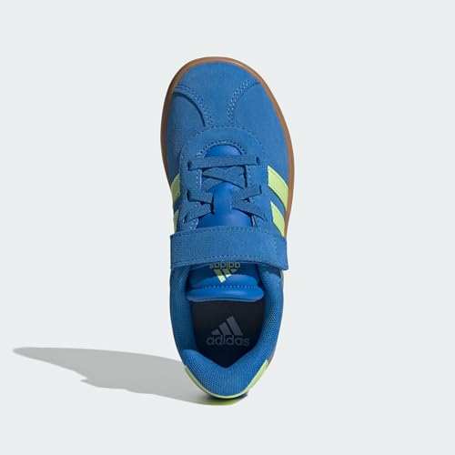 Image of adidas Kids' VL Court 3.0 Elastic Lace & Strap Shoe