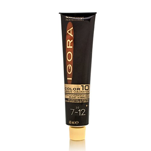 Schwarzkopf Professional Igora Color10 Hair Color 7-12 Mediuim Blonde Cendre Ash