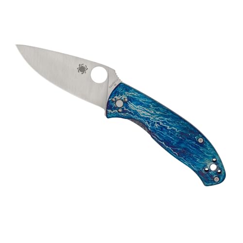 Spyderco Tenacious R.I.L. Disarray Folding Pocket Knife, PlainEdge