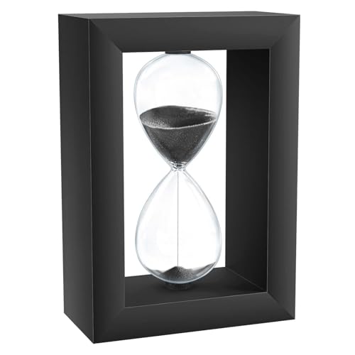 60-Minute Wooden Sand Timer for Home & Office