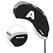 Andux Number Print Golf Iron Club Head Covers with Transparent Window 10pcs/Set