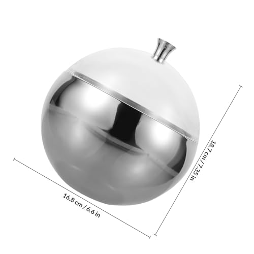 Seau à glace haut et étroit Gatuida en acier inoxydable finition miroir - 3