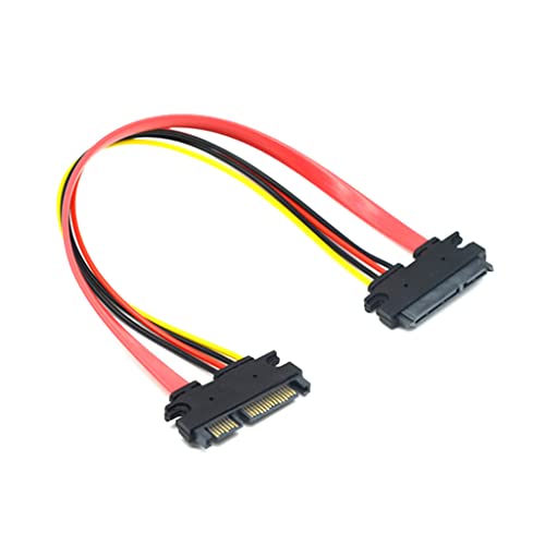 Cable SATA macho a hembra 30/50cm para conexión interna miniatura 7