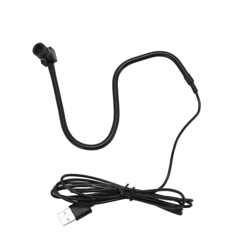 PUSOKEI Cámara Web de Pantalla Media con Cámara Central, Cámara Web USB Plug & Play de 2 MP, Enfoque Automático Eye to CAM, con Micrófono Incorporado, para Computadora Portátil y de