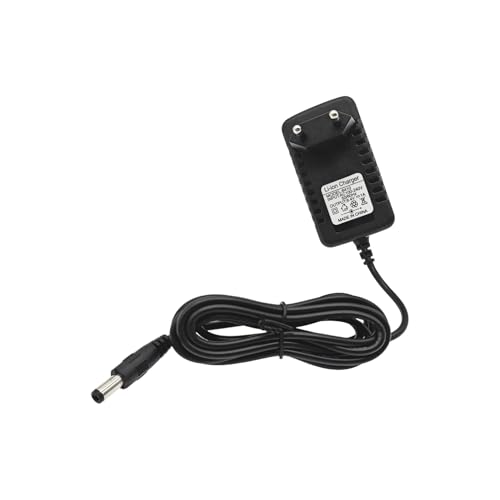 JZK Reemplazo del adaptador de fuente de alimentación de 8.4V 1A, cargador de fuente de alimentación de 8.4V CA a CC para luz delantera de bicicleta LED, faro u otros dispositivos de 8.4 V, 1000mA máx