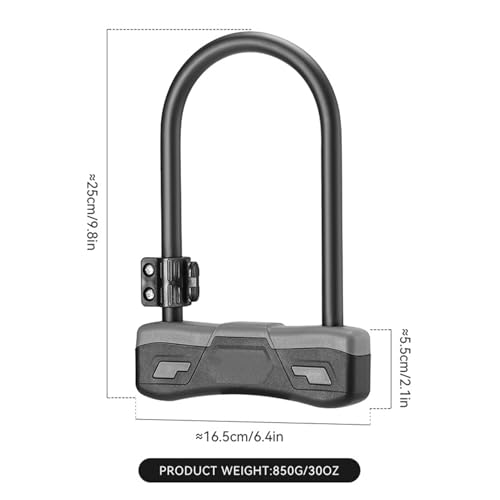 Cadenas électrique robuste en U haut de gamme, accessoire vélo de route