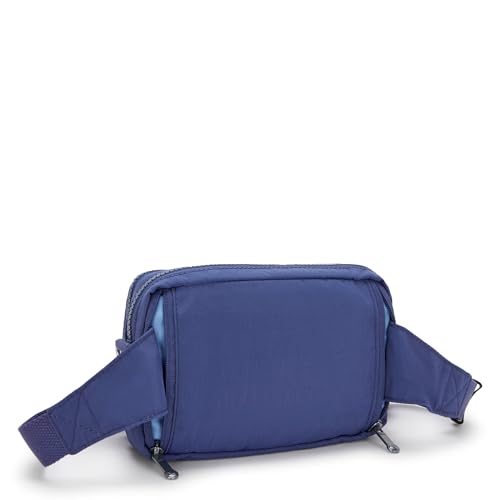 Image of Kipling Women's Abanu Medium Crossbody Bag, Lightweight, Adjustable Nylon Waist Pack with Multi-Compartment Zip Pockets