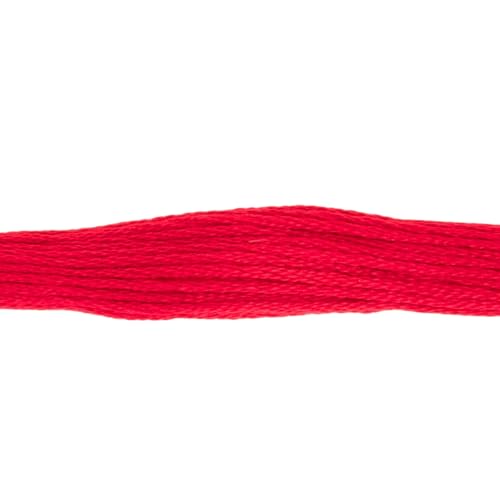 Image of Hobby Lobby DMC Cotton Embroidery Floss - 321 Red, Set of 12