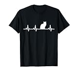 Il design del battito del cuore del gatto è un piccolo regalo per tutti gli amanti dei gatti, i proprietari di animali domestici o gli amanti dei gatti che amano la loro razza. Perfetto per il vostro Felis Catus o per il vostro costume da gatto.