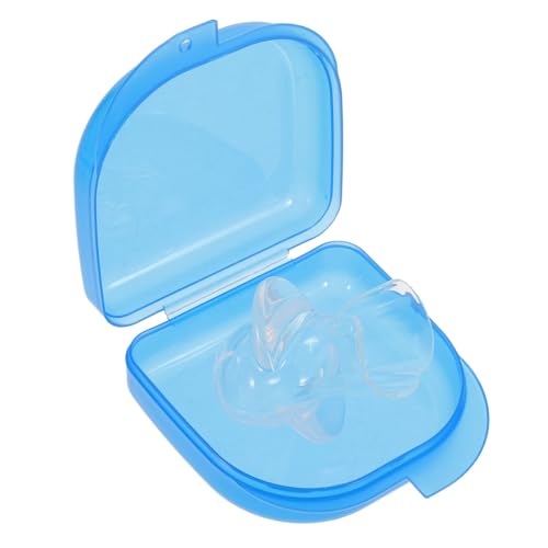YOSADIER 1 juego Dispositivo Antirronquidos Portátil con Cubierta de de Silicona Flexible Práctica para Dejar de Roncar Diseño Ergonomico y Cómodo para Dormir Sin Interrupciones