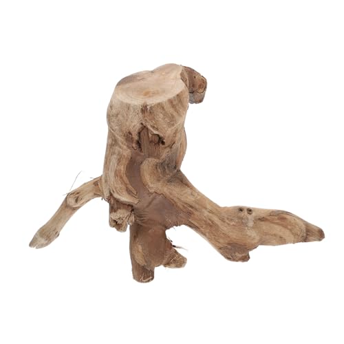 Alipis 1 Pc Adornos de Cuentas removedor de decoración Planta calcomanías Hechas a Mano Rama de Madera decoración casa Escalada Juguetes para Mascotas escalando Ramas de Mascotas