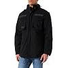 Brandit M65 Giant Jacke Vareuse, Schwarz, 7XL Große Größen Homme