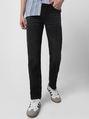 Image of Neostreak Men's Regular Fit Heavy Washed Jeans Stretchable