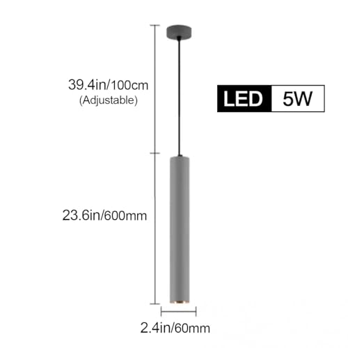 Foco de restaurante antioxidante para techos altos con cable ajustable de aluminio 3