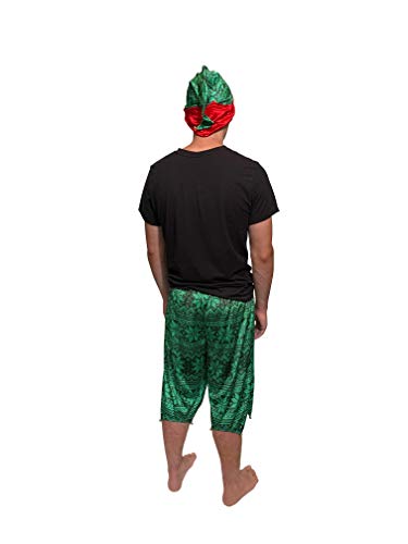 Secret Santa Men's Two Piece Holiday Sleep Hat and Sleep Pajama Shorts4